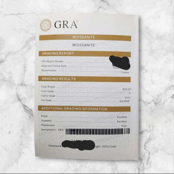 Moissanite Diamond Huggie Hoops - Picture 6 of 12